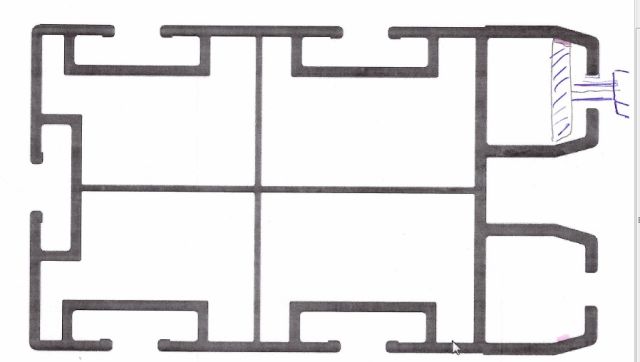 Aluminium-Profil-Querschnitt-HPW-Hagelberg