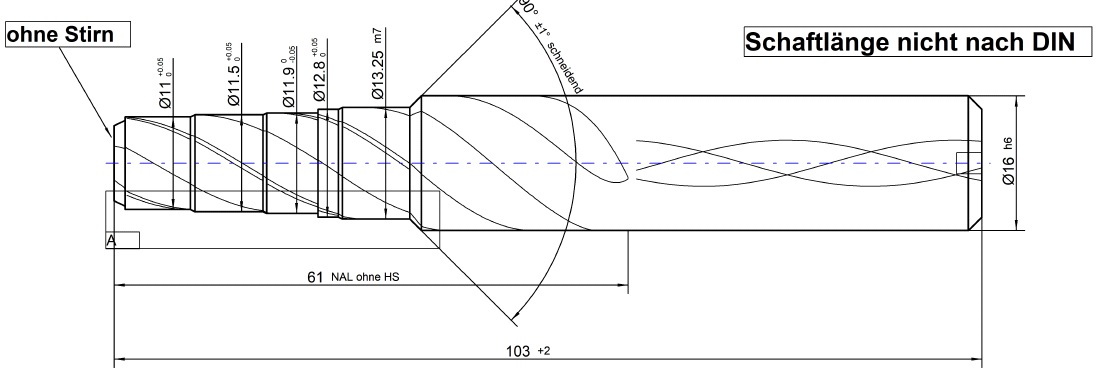 HPW-Hagelberg-Sonderwerkzeug-VHM-Stufenbohrer-Aluminium-Lohnfertigung